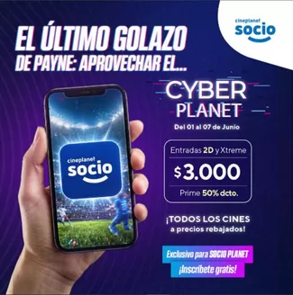 Catálogo Cineplanet en Talcahuano | Ofertas exclusivos! | 2026-06-03T00:00:00.000Z - 2026-06-07T00:00:00.000Z