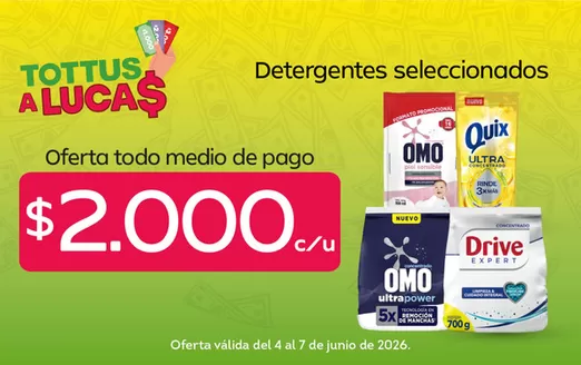 Catálogo Tottus en Talca (Maule) | Ofertas principales para todos los cazadores de gangas | 2026-06-04T00:00:00.000Z - 2026-06-07T00:00:00.000Z