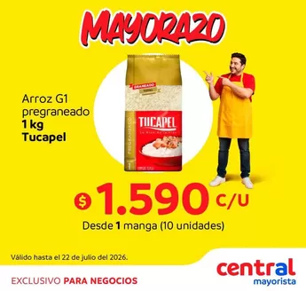 Catálogo Central Mayorista | Ofertas especiales atractivas para todos | 2026-06-08T00:00:00.000Z - 2026-07-22T00:00:00.000Z