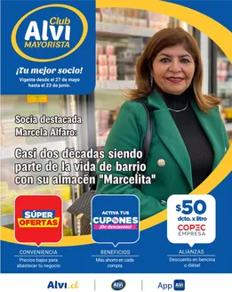 Catálogo Alvi en Pencahue | Ofertas Alvi | 2026-05-27T00:00:00.000Z - 2026-06-23T00:00:00.000Z