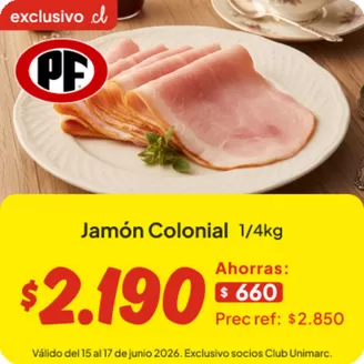 Catálogo Unimarc | Ofertas principales para todos los cazadores de gangas | 2026-06-15T00:00:00.000Z - 2026-06-17T00:00:00.000Z