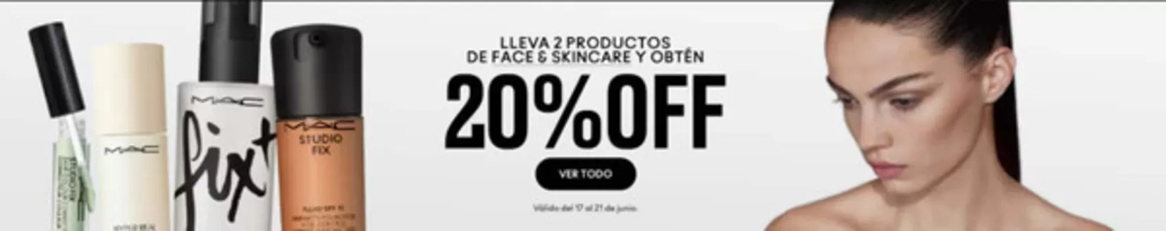 Catálogo MAC Cosmetics en Puerto Montt | 20% Off! | 2026-06-18T00:00:00.000Z - 2026-06-21T00:00:00.000Z