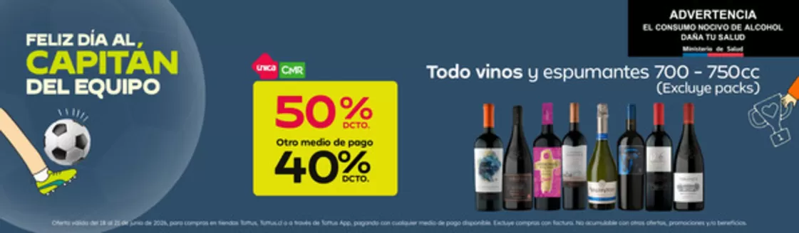 Catálogo Tottus | Ofertas para cazadores de gangas | 2026-06-18T00:00:00.000Z - 2026-06-21T00:00:00.000Z