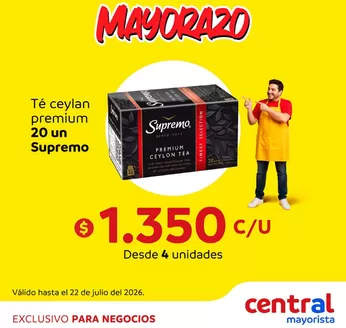 Catálogo Central Mayorista en Placilla | Ofertas Central Mayorista | 2026-06-20T00:00:00.000Z - 2026-07-22T00:00:00.000Z