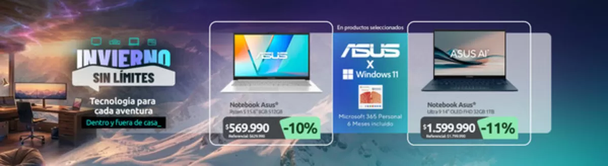 Catálogo PC Factory en Macul | Excelente oferta para todos los clientes | 2026-06-01T00:00:00.000Z - 2026-08-31T00:00:00.000Z