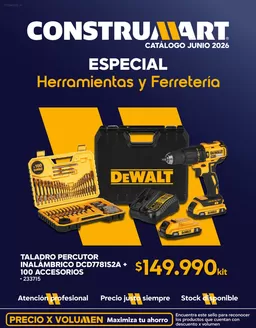 Catálogo Construmart en Providencia | Z7 ovalle | 2026-06-01T00:00:00.000Z - 2026-06-30T00:00:00.000Z