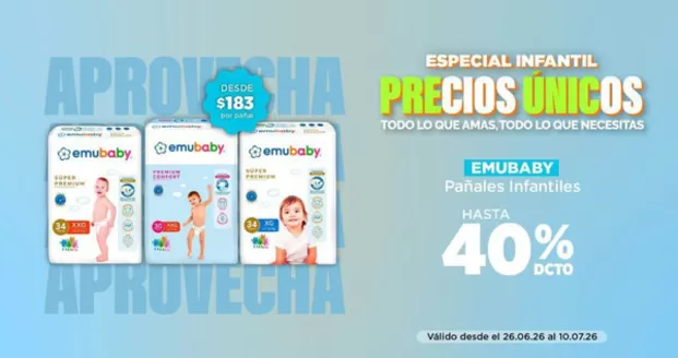 Catálogo PreUnic en Retiro | Ofertas PreUnic | 2026-06-26T00:00:00.000Z - 2026-07-10T00:00:00.000Z