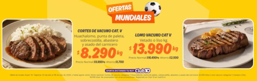 Catálogo Super 10 en Los Ángeles | Ofertas mundiales! | 2026-07-03T00:00:00.000Z - 2026-07-08T00:00:00.000Z