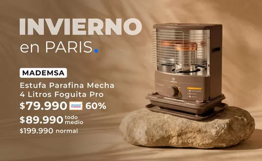 Catálogo Paris en Cerrillos | Excelente oferta para cazadores de gangas | 2026-07-03T00:00:00.000Z - 2026-07-17T00:00:00.000Z