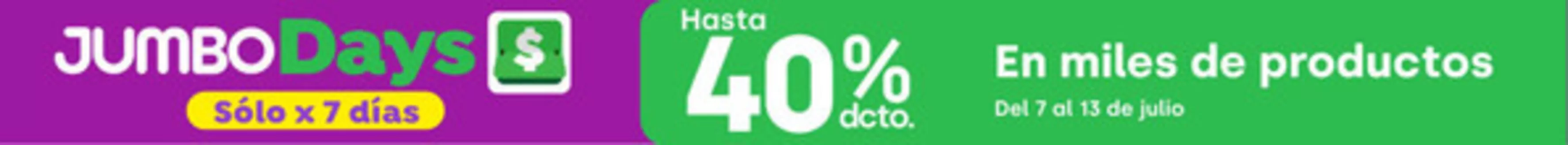 Catálogo Jumbo en Laja | Ofertas para cazadores de gangas | 2026-07-07T00:00:00.000Z - 2026-07-13T00:00:00.000Z