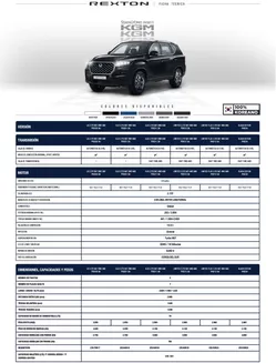 Catálogo KGM | Rexton | 2026-07-06T00:00:00.000Z - 2027-12-31T00:00:00.000Z