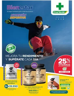 Catálogo Cruz Verde | Revista Digital Nutricion Deportiva Julio 2026 | 2026-07-01T00:00:00.000Z - 2026-07-31T00:00:00.000Z