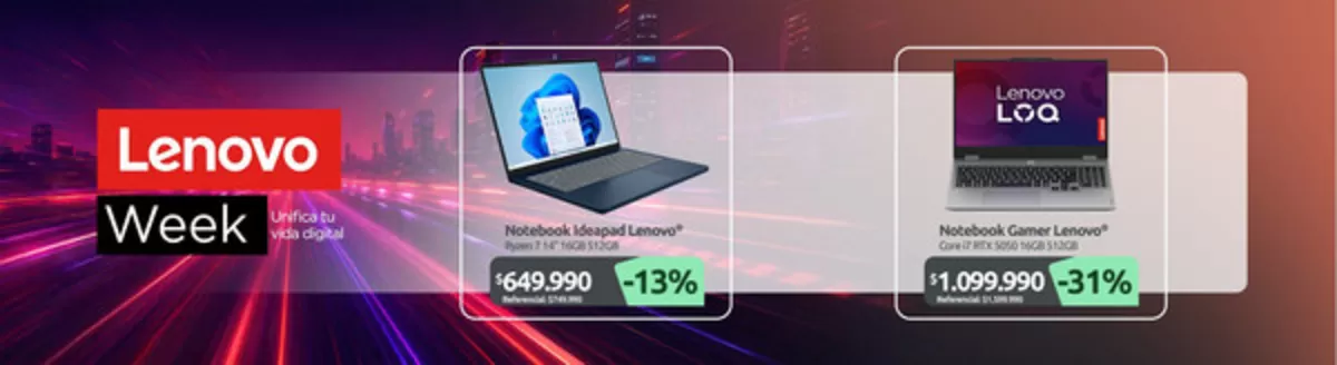 Catálogo PC Factory en Cerrillos | Ofertas para cazadores de gangas | 2026-07-09T00:00:00.000Z - 2026-07-23T00:00:00.000Z