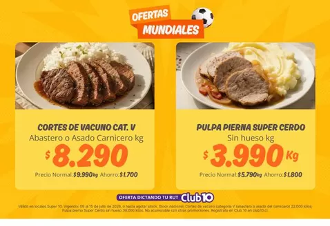 Catálogo Super 10 | Ofertas Super 10 | 2026-07-09T00:00:00.000Z - 2026-07-15T00:00:00.000Z