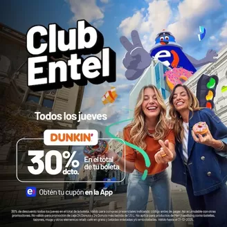 Catálogo Dunkin Donuts | 30-40% dcto! | 2026-07-13T00:00:00.000Z - 2026-07-31T00:00:00.000Z