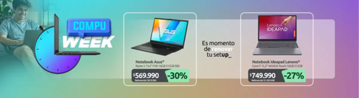 Catálogo PC Factory en Pinto | Excelente oferta para todos los clientes | 2026-07-14T00:00:00.000Z - 2026-07-28T00:00:00.000Z