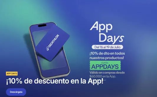 Catálogo Decathlon | 10% de descuento! | 2026-07-16T00:00:00.000Z - 2026-07-19T00:00:00.000Z