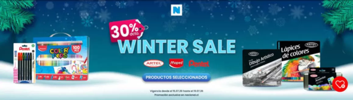 Catálogo Librería Nacional | 30% dcto! | 2026-07-17T00:00:00.000Z - 2026-07-19T00:00:00.000Z