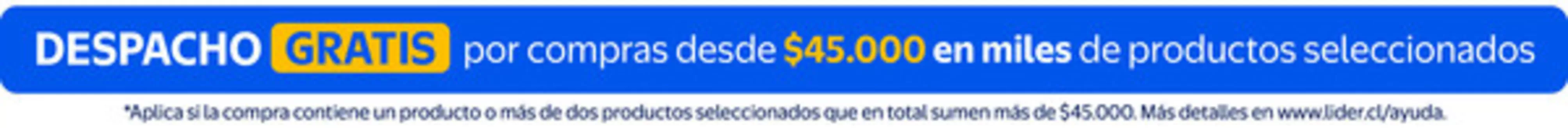 Catálogo Lider | Ofertas Lider | 2026-07-18T00:00:00.000Z - 2026-08-01T00:00:00.000Z