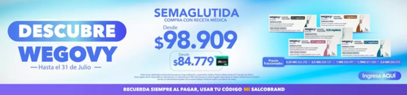 Catálogo Salcobrand en Tierra Amarilla | Ofertas Salcobrand | 2026-07-25T00:00:00.000Z - 2026-08-08T00:00:00.000Z