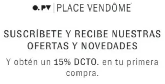 Catálogo Ópticas Place Vendôme en Recoleta | 15% dcto. | 2026-07-27T00:00:00.000Z - 2027-01-31T00:00:00.000Z