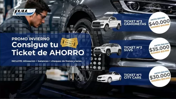 Catálogo Full Neumaticos en Recoleta | Promo invierno! | 2026-07-27T00:00:00.000Z - 2026-08-31T00:00:00.000Z