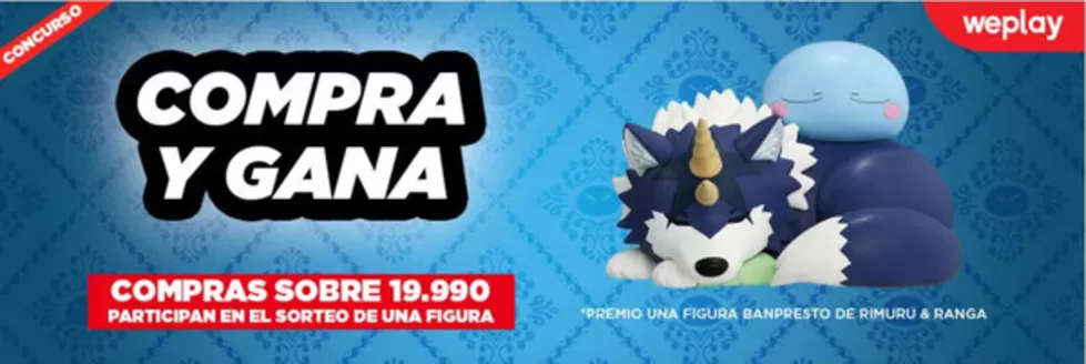 Catálogo WePlay en Recoleta | Concurso! | 2026-07-27T00:00:00.000Z - 2026-08-09T00:00:00.000Z