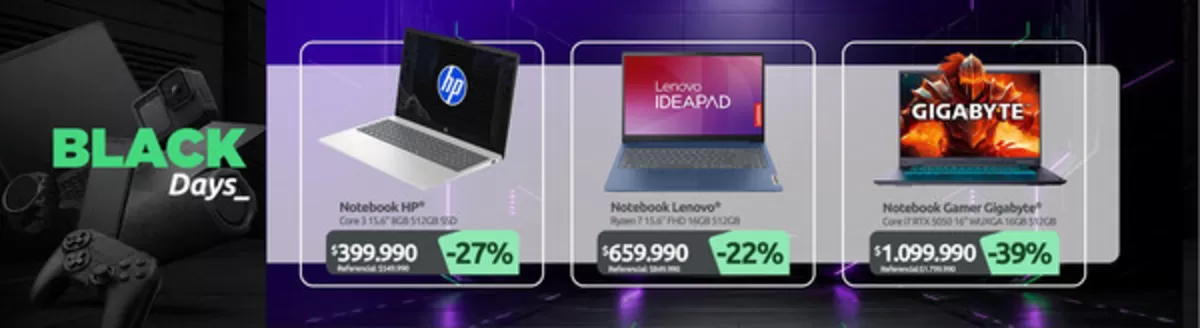 Catálogo PC Factory en Quilicura | Ofertas para cazadores de gangas | 2026-07-27T00:00:00.000Z - 2026-08-10T00:00:00.000Z