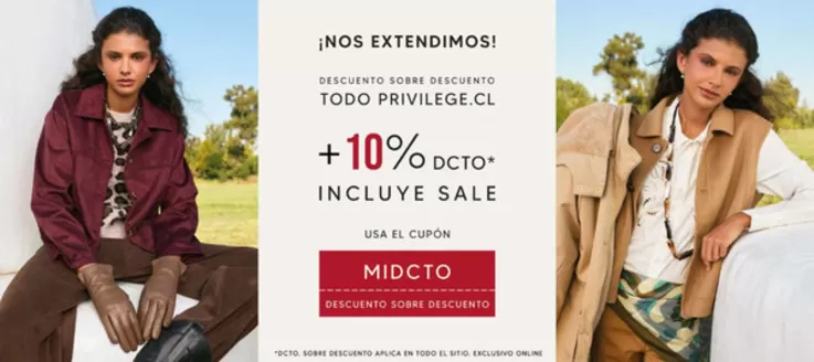 Catálogo Privilege | +10% dcto. | 2026-07-30T00:00:00.000Z - 2026-08-13T00:00:00.000Z