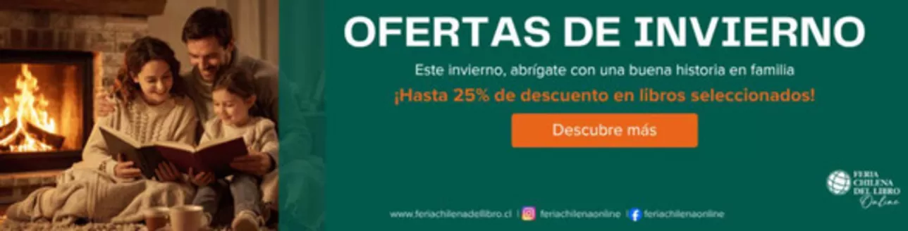 Catálogo Feria Chilena del Libro | Hasta 25% de descuento! | 2026-07-31T00:00:00.000Z - 2026-08-14T00:00:00.000Z
