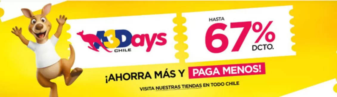Catálogo A3D | Hasta 67% dcto! | 2026-08-03T00:00:00.000Z - 2026-08-17T00:00:00.000Z