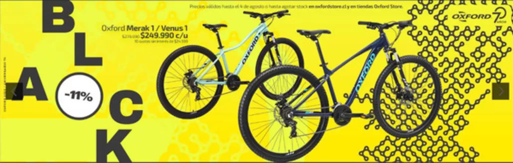 Catálogo Oxford Bikes | Ofertas exclusivos! | 2026-08-03T00:00:00.000Z - 2026-08-17T00:00:00.000Z
