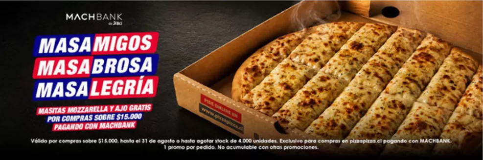 Catálogo Pizza Pizza | Ofertas Pizza Pizza | 2026-08-11T00:00:00.000Z - 2026-08-31T00:00:00.000Z