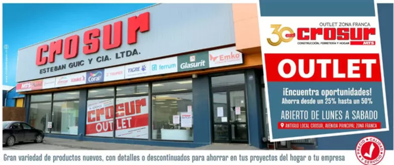 Catálogo Crosur | 25-50% dcto! | 2026-08-13T00:00:00.000Z - 2027-01-31T00:00:00.000Z