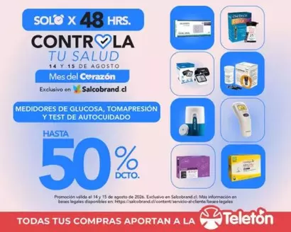 Catálogo Salcobrand en Pichilemu | Ofertas principales y descuentos | 2026-08-14T00:00:00.000Z - 2026-08-28T00:00:00.000Z