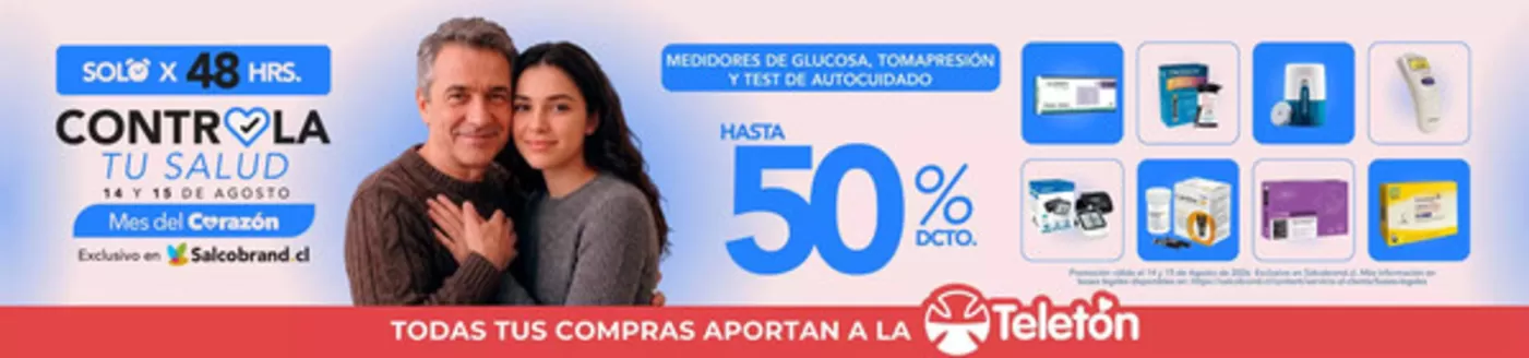 Catálogo Salcobrand en Coyhaique | Ofertas Salcobrand | 2026-08-15T00:00:00.000Z - 2026-08-29T00:00:00.000Z
