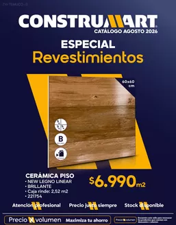 Catálogo Construmart en Pichilemu | Z0 santiago urbano | 2026-08-01T00:00:00.000Z - 2026-08-31T00:00:00.000Z