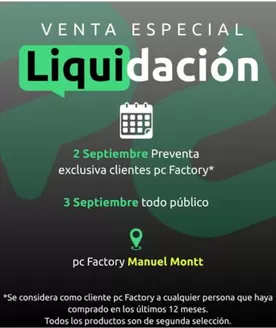 Catálogo PC Factory | Nuestras mejores gangas | 2026-08-31T00:00:00.000Z - 2026-09-14T00:00:00.000Z