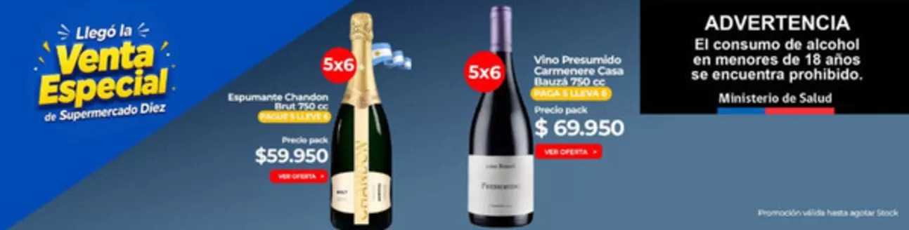 Catálogo Supermercado Diez en Los Andes | Ofertas promocional. | 2026-08-31T00:00:00.000Z - 2026-09-14T00:00:00.000Z