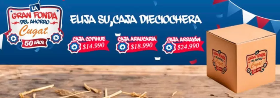 Catálogo Cugat en Los Andes | Ofertas promocional! | 2026-09-01T00:00:00.000Z - 2026-09-15T00:00:00.000Z