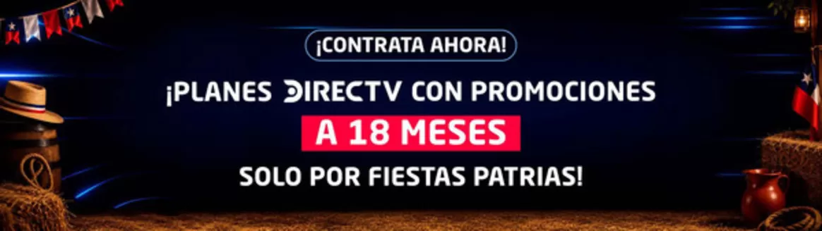 Catálogo DirecTV en La Florida | Ofertas exclusivos! | 2026-09-03T00:00:00.000Z - 2026-09-30T00:00:00.000Z