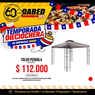 Catálogo Dabed en Viña del Mar | Ofertas exclusivos! | 2026-09-04T00:00:00.000Z - 2026-09-30T00:00:00.000Z