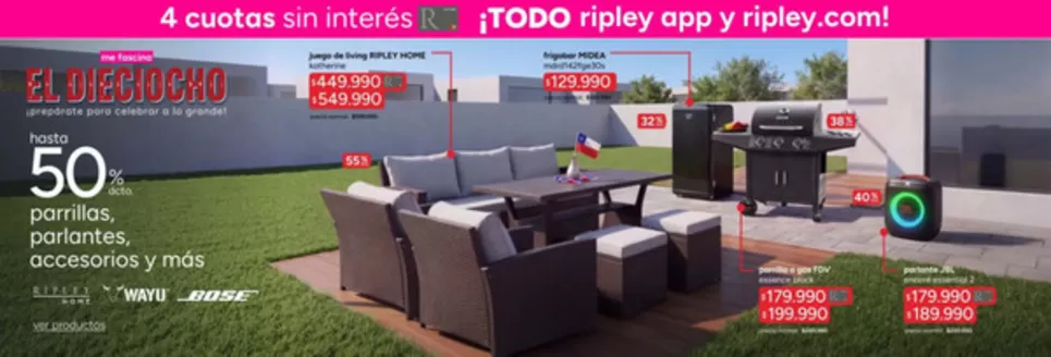 Catálogo Ripley en Rancagua | Hasta 50% dcto! | 2026-09-04T00:00:00.000Z - 2026-09-30T00:00:00.000Z