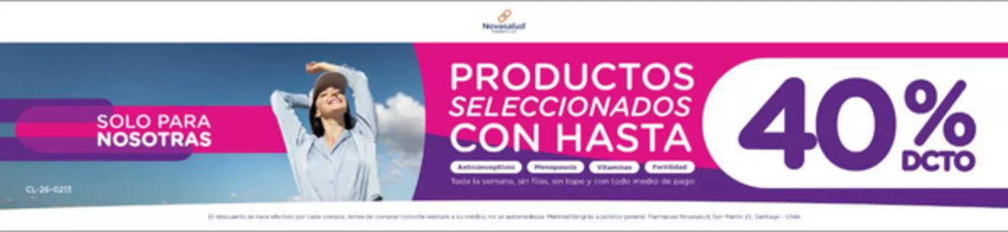 Catálogo Novasalud | 40% dcto. | 2026-09-11T00:00:00.000Z - 2026-09-25T00:00:00.000Z