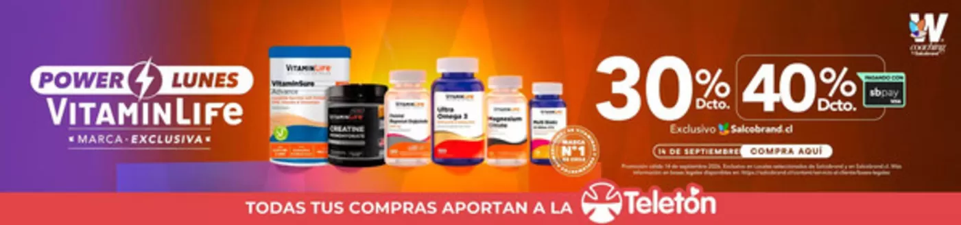 Catálogo Salcobrand en La Serena | Ofertas Salcobrand | 2026-09-15T00:00:00.000Z - 2026-09-29T00:00:00.000Z