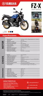 Catálogo Yamaha en La Florida | FZ X | 2026-09-15T00:00:00.000Z - 2026-09-29T00:00:00.000Z