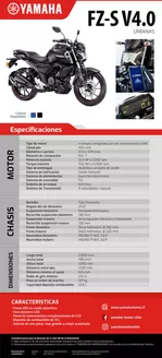 Catálogo Yamaha en La Florida | FZ S v4.0 | 2026-09-15T00:00:00.000Z - 2026-09-29T00:00:00.000Z