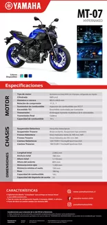 Catálogo Yamaha en La Florida | MT 07 | 2026-09-15T00:00:00.000Z - 2026-09-29T00:00:00.000Z