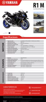 Catálogo Yamaha en La Florida | R1 M 1 | 2026-09-15T00:00:00.000Z - 2026-09-29T00:00:00.000Z
