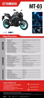 Catálogo Yamaha en La Florida | MT 03 1 | 2026-09-15T00:00:00.000Z - 2026-09-29T00:00:00.000Z